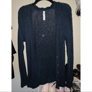 Navy Blue Cardigan